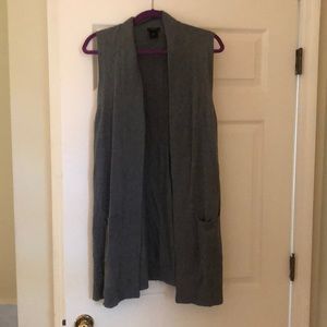 Ann Taylor gray vest